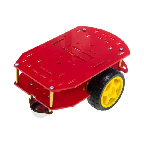 REX Chassis Serisi Platforma Çok Amaçlı Mobil Robot Platformu  - Kırmızı