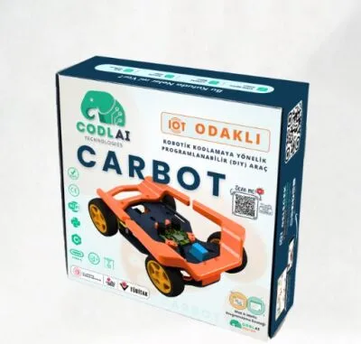 Codlai CarBot Lite WiFi Kontrollü Programlanabilir Robot Araba Kiti