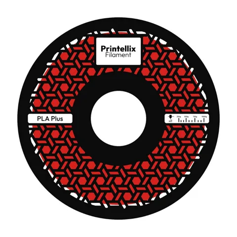 Printellix PLA+ Kırmızı Filament 1.75mm 1kg