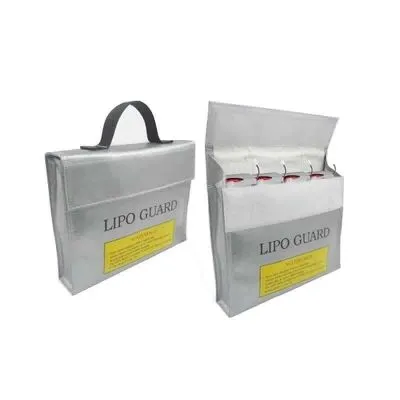 Lipo Pil Yanmaz Koruma ve Saklama Çantası - 24x6x19 cm