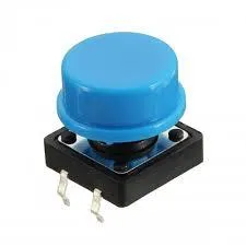4 bacaklı 12X12 7.3mm  Şapkalı Button Siviç Mavi