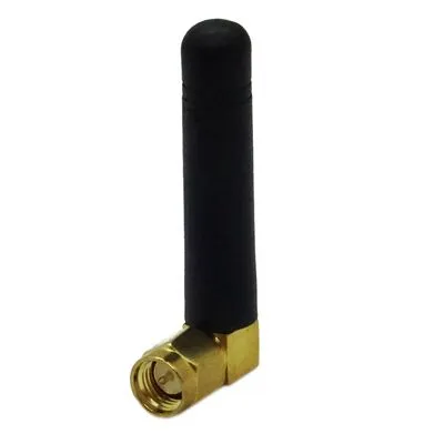 2400~2500MHz Sağ Açılı 90 Derece 2dBi 45mm SMA Erkek (Male) Wifi Anten