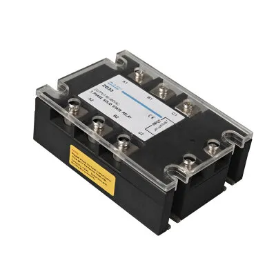 ZG33-3100A 3-Faz Solid State Röle 100A - 90-250VAC Giriş 90-480VAC Çıkış