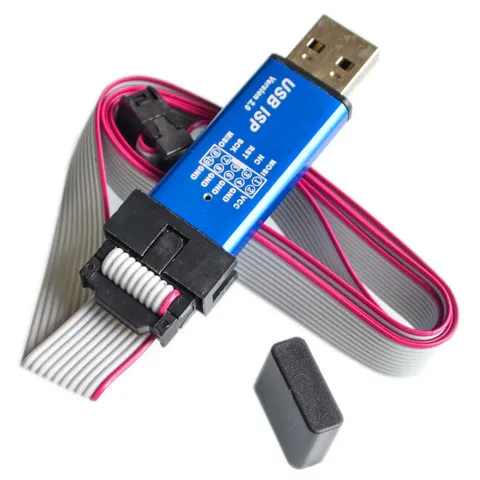 USBISP AVR ISP Programlayıcı – Arduino ve ATmega Uyumlu
