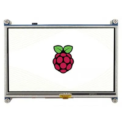 Waveshare 5inch Dokumatik LCD Ekran, Rezistif, 800×480, HDMI, Düşük Güç, 10563