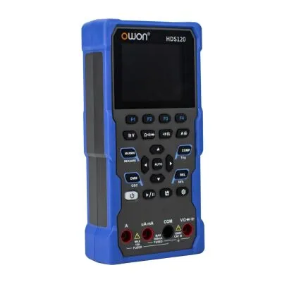Owon HDS120 1 MHz 1 Kanal El Tipi Osiloskop ve Multimetre - 20.000 sayım, True RMS