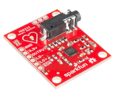 SparkFun ECG Kalp Atış Hızı Monitörü ( 1 Lead  ) - AD8232