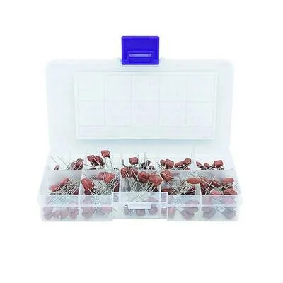 Polyester Film Kapasitör Seti - 100 Adet - 10 Çeşit