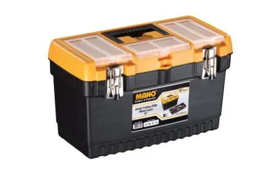 Mano JMT-16 Jumbo Metal Kilitli Takım Çantası, 413 x 212 x 244mm - 6 adet (1 Koli)