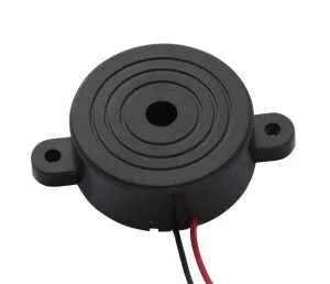 Piezo Buzzer (Devreli) - 12V, 96dB, 2.8Khz, 41.8mm Çap, Panele Monte