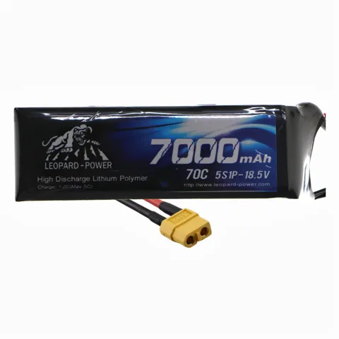 5s 7000mah 70C Lipo Batarya 18.5V Pil