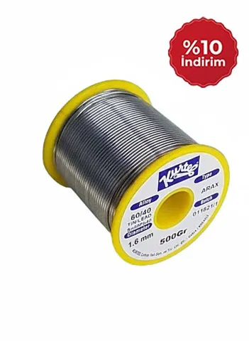 Kurtel Sn60/Pb40 Arax Lehim Teli (500 gr. Makara) 1,6 mm
