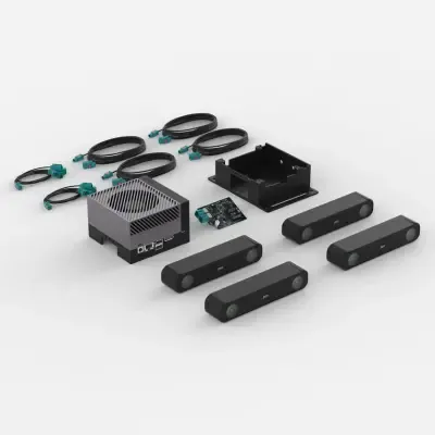 Robotics 360 Derece Perception Kit (Polarizörsüz, Robotik Çevresel Algılama ve Otonomi Seti)