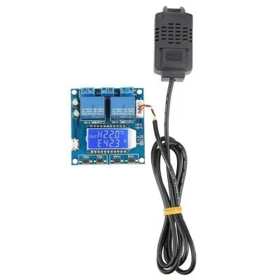 SHT20 Isı ve Nem Kontrollü 2 Kanal Bağımsız Röle Modülü XH-M452