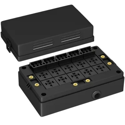 RB-R10F15 15-Yollu Otomotiv Röle ve Sigorta Kutusu
