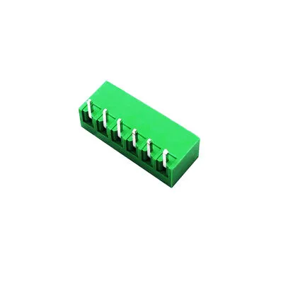 2 Pin 3.50mm 90° Erkek Geçmeli Yeşil Klemens