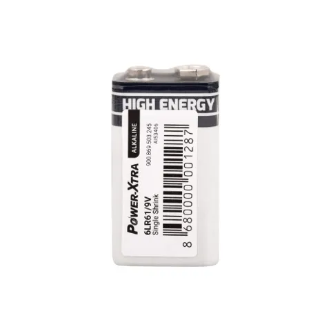 Power-Xtra 9V Alkalin Pil 6LR61