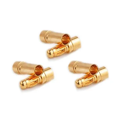 Banana Gold Konnektör 3.5 mm (Erkek - Dişi)