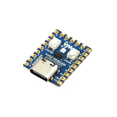 Raspberry Pi RP2040 Tabanlı Mini Geliştirme Kartı - Lehimli