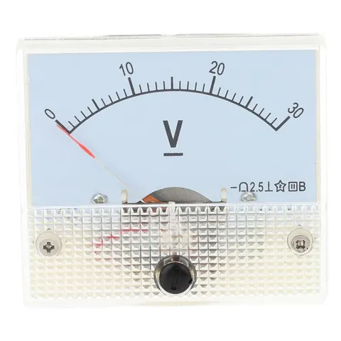 30v Voltmetre Analog