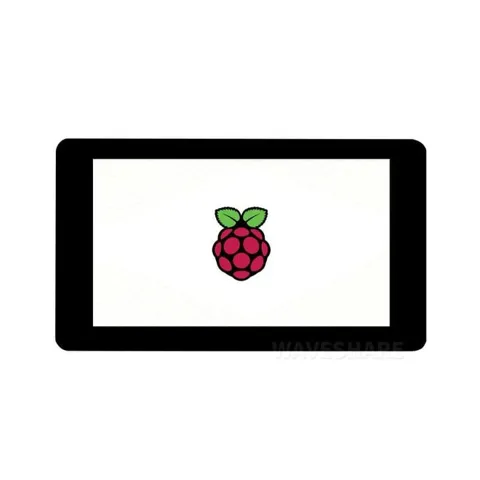 Raspberry Pi için 7inç Kapasitif Dokunmatik LCD Ekran Modülü - DSI Arayüz - 1024x600 Piksel IPS