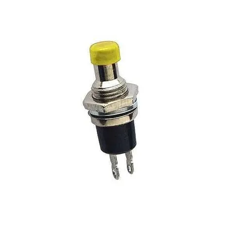 Anlık Basmalı Buton PBS-110 Sarı