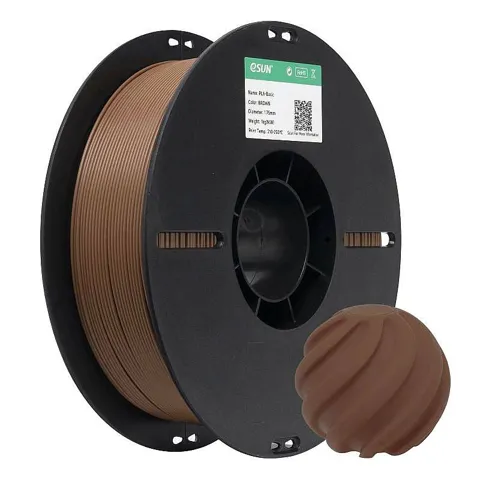 Esun PLA Basic Filament Brown 1.75mm 1000gr
