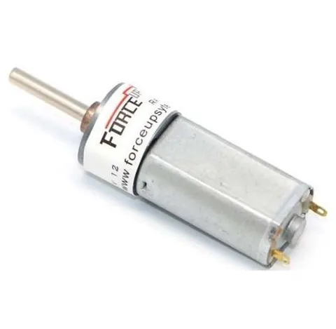 12V 2500 Rpm DC Motor - Force Up (Özel Üretim Çizgi İzleyen Motoru)