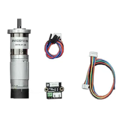 146 RPM 12V Sessiz Enkoderli DC Motor