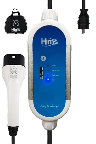Hims HCTK-G-3 3.7kW Ev Tipi Taşınabilir Elektrikli Araç Şarj Cihazı