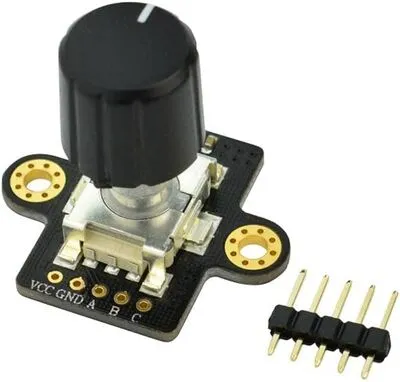 Fermion: EC11 Döner Kodlayıcı - Enkoder (Rotary Encoder) Breakout Kartı SEN0235