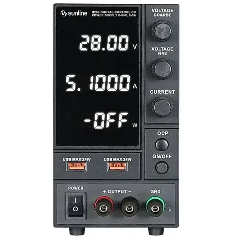Sunline U206 0-60V 5A Programlanabilir Güç kaynağı