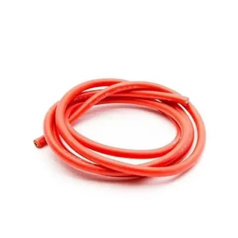 10 AWG Silikon Kablo 1 Metre - Kırmızı
