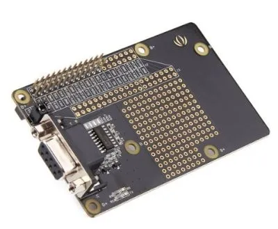 Raspberry Pi RS232 ve Prototipleme Shield Kartı v1.0