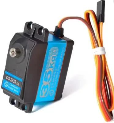 DSServo DS3235 35kg Yüksek Torklu Çekirdeksiz IP66 Su Geçirmez Dijital Servo Motor - Tek Eksen