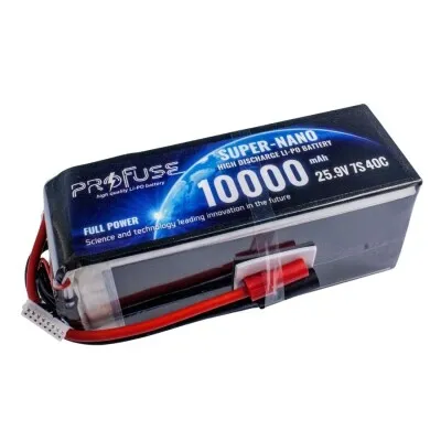 25,9V 7S 10000mAh 40C Lipo Batarya