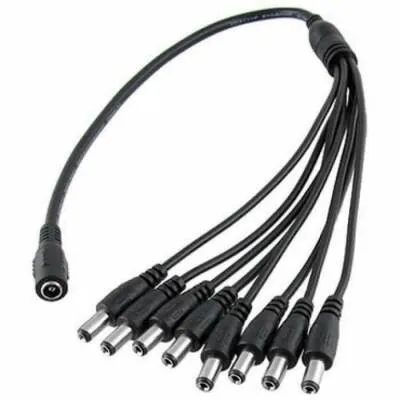 8 Başlı DC Adaptör Çoklayıcı Kablo