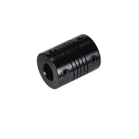 3D Printer Esnek Kaplin 5x8mm Coupler - Siyah