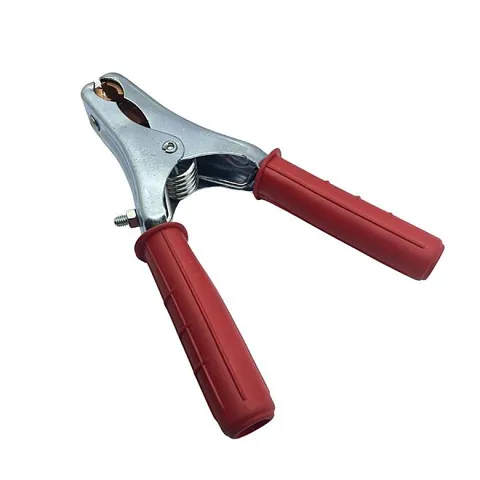 Akü Timsah Ağzı Kırmızı Büyük Boy 100mm