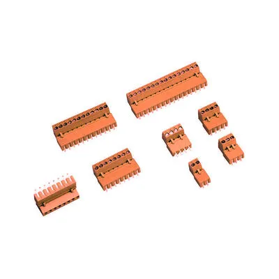 5 Pin 5.08mm 180° Dişi Geçmeli Turuncu Klemens