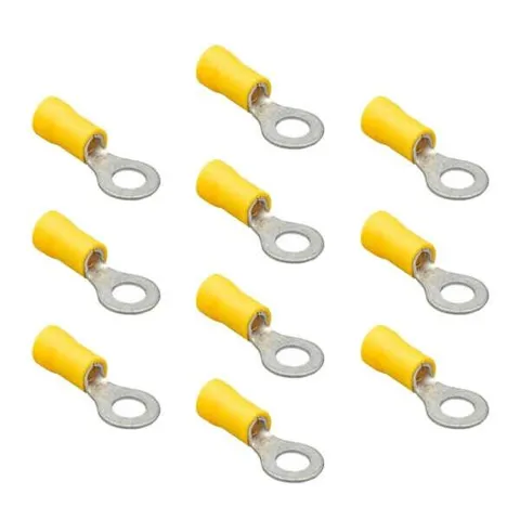 M4 Yuvarlak Tip İzoleli Kablo Ucu 4.00 - 6.00mm2 - 10 Adet