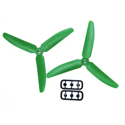 Quadcopter ve Multikopter Pervanesi Seti - Plastik 5030 Yeşil 4 Adet