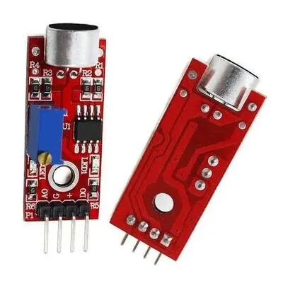 Ses Sensör Kartı -  Mikrofon Sensörü - LM393 - 4 Pin Çıkış (KY-038)