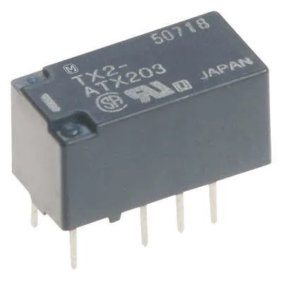 TX2-24V 24VDC 2A 2PNC Telekom Panasonic Röle