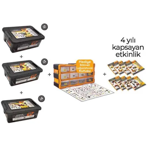 İlkokul STEM ve Robotik Laboratuvar Seti