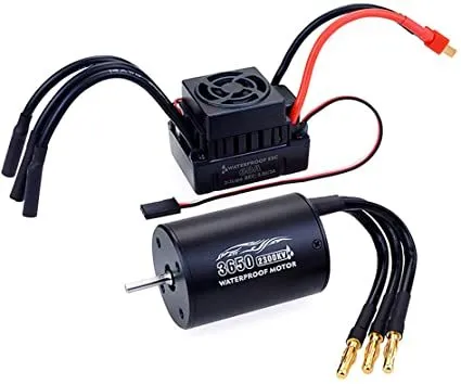 Surpass Su Geçirmez 3650 2300KV  Motor , Esc Combo Set