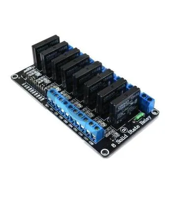 8 Kanal Solid State Röle Kartı (5V 2A)