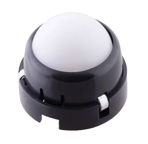 Sarhoş Teker Plastik 25.4 mm - 1 Inch (Metal Rulman Yataklı)