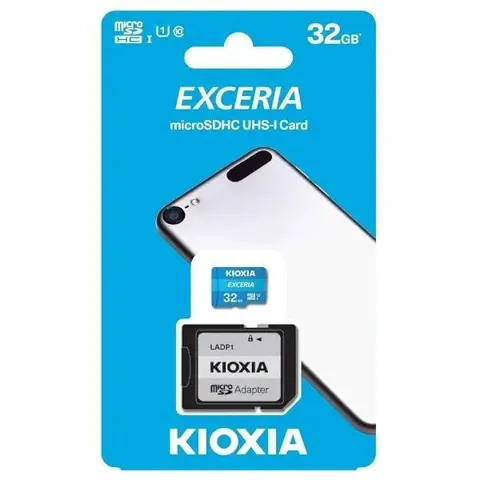 KIOXIA 32GB Exceria Class10 100MB/s MicroSD