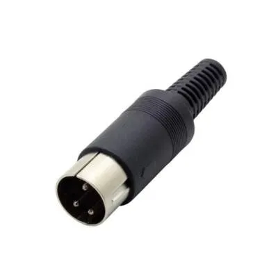 3 Pin Erkek DIN Konnektör